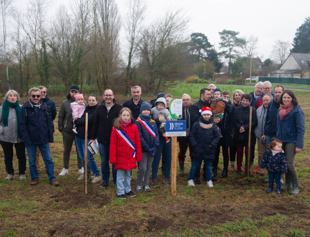 Un arbre pour chaque nouveau-né à Beaufort-en-Anjou