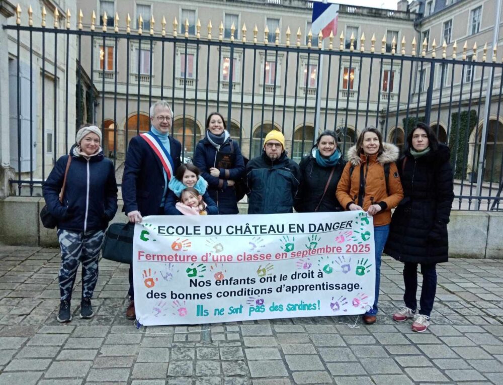 Fermeture d’une classe à l’école du Château : la commune se mobilise !