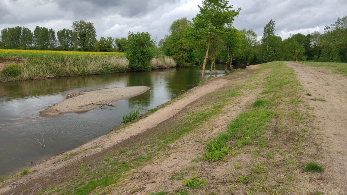 La ville restaure les berges de l’Authion au lieu-dit « Grand Buzet » La ville restaure les berges de l’Authion au lieu-dit « Grand Buzet »