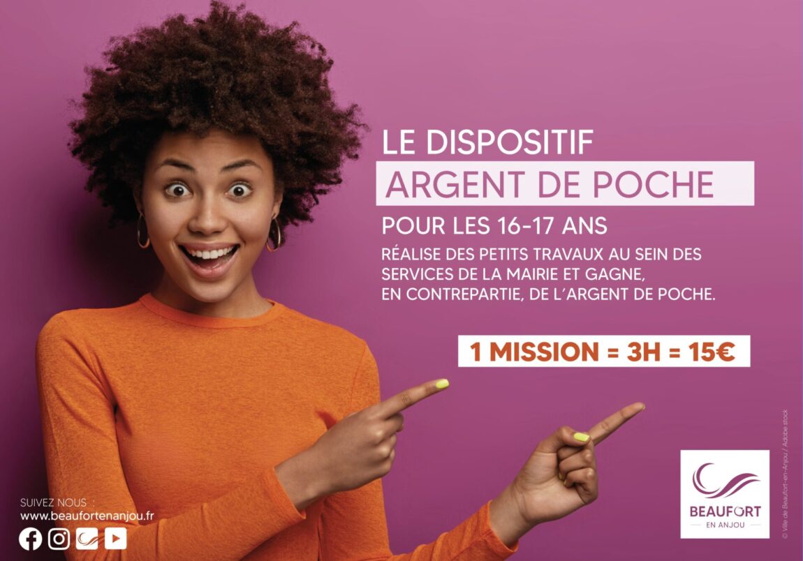Dispositif « Argent de poche » pour les 16 – 17 ans