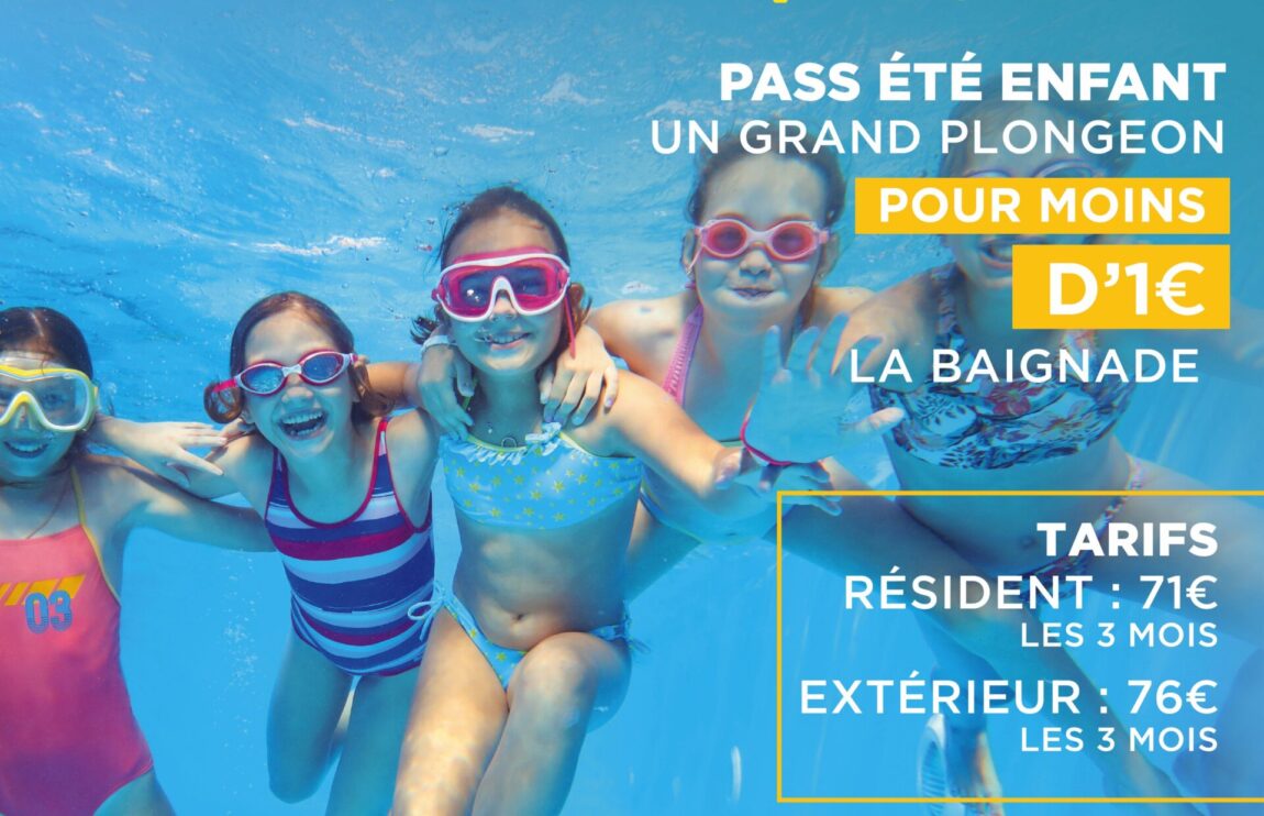 Profitez du Pass Estival enfant avec le centre aquatique Pharéo Profitez du Pass Estival enfant avec le centre aquatique Pharéo