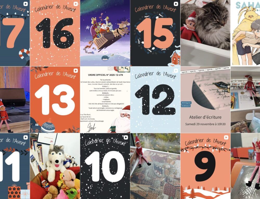 La médiathèque arrive sur Instagram